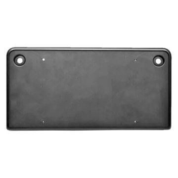 License Plate Bracket Front Black for Volkswagen Passat R-Line GT SE R-Line 2016-2019