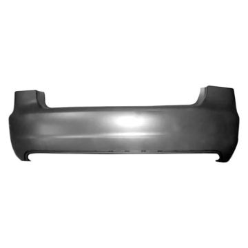 Bumper Cover Rear w/o Molding Groove Primed for Volkswagen Passat 2012-2015