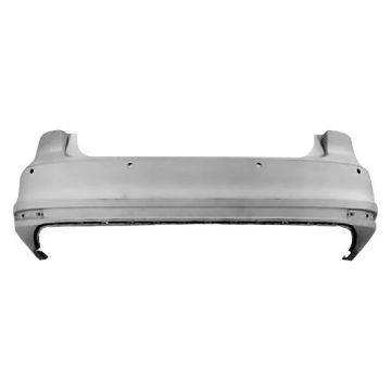 Bumper Cover Rear w/Parking Assist Primed for Volkswagen Jetta 2015-2016