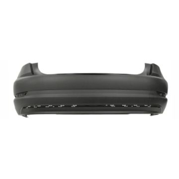 Bumper Cover Rear w/o Parking Sensors Primed CAPA for Volkswagen Jetta S Highline Comfortline SE SEL 2019-2021