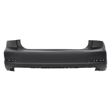 Bumper Cover Rear w/o Parking Sensors Primed for Volkswagen Jetta SEL Premium Execline R-Line SEL 2019-2021