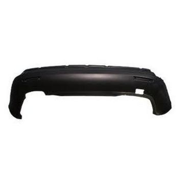 Bumper Valance / Grille Kit Rear w/Bumper Reflector Satin Black Panel for Volkswagen Jetta 2005-2010