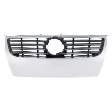 Grille Assembly w/o Parking Aid w/o Distance Sensor w/Chrome Molding for Volkswagen Passat 2006-2010