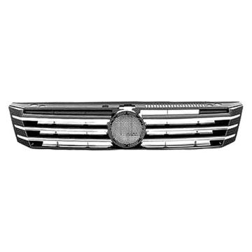 Grille Assembly w/o Chrome Molding for Volkswagen Passat 2012-2015