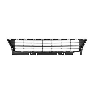 Grille Assembly w/o Parking Aid Sensors Satin Black for Volkswagen Beetle Convertible 2017-2018