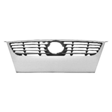Grille Molding Black w/Chrome Moulding for Volkswagen Passat 2006-2010