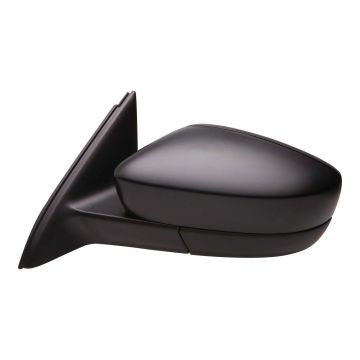 Door Mirror Assembly Left Manual Remote w/Cover Textured Black for Volkswagen Jetta 2011-2015