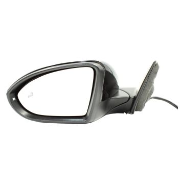 Door Mirror Left w/Blind Spot Detection w/Signal Lamps w/Cover for Volkswagen Jetta 2019-2023