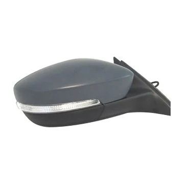 Door Mirror Assembly Right From 4-2-12 w/Memory w/Cover for Volkswagen Passat 2012-2015