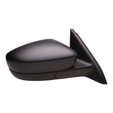 Door Mirror Assembly Right Manual Remote w/Cover Textured Black for Volkswagen Jetta 2011-2015