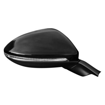 Door Mirror Assembly Right Power Heated w/Cover for Volkswagen Golf 2015