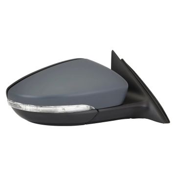 Door Mirror Assembly Right Heated w/o BLIS w/o Memory Power-Folding w/Cover for Volkswagen Passat 2016-2020