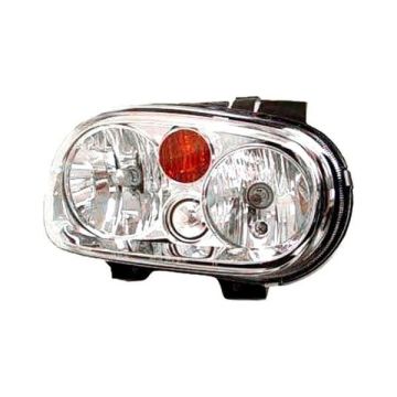 Headlight Assembly Composite Left w/o Fog Lamps for Volkswagen Golf 2002-2007