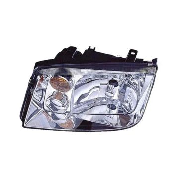 Headlight Assembly Composite Left w/o Fog Lamps Type 4 From VIN# 2108642 for Volkswagen Jetta 2002-2005
