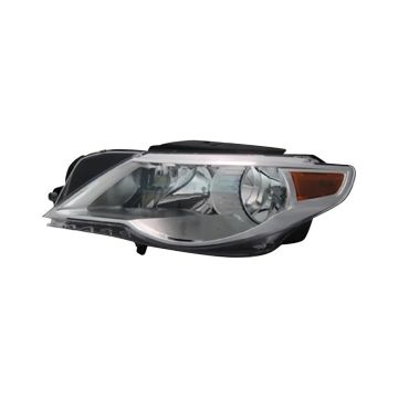 Headlight Assembly Composite Left Halogen From VIN 9530001 for Volkswagen CC 2009-2012