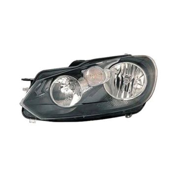 Headlight Assembly Composite Left Hella Brand for Volkswagen Golf GTI