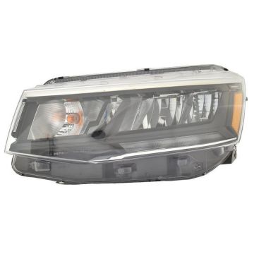 Headlight Assembly Composite Left w/o Adaptive Headlamps CAPA for Volkswagen Taos 2022-2024