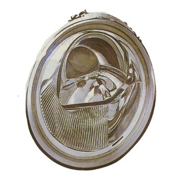 Headlight Assembly Composite Right Halogen for Volkswagen Beetle Turbo S 2002-2005