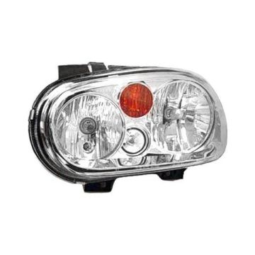 Headlight Assembly Composite Right w/o Fog Lamps for Volkswagen Golf 2002-2007