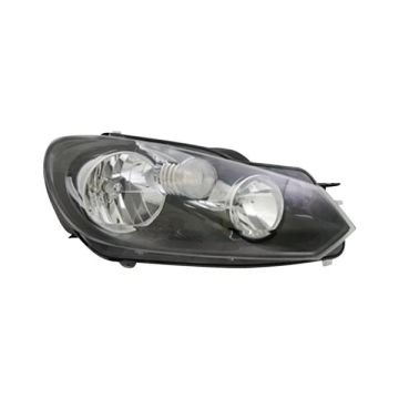 Headlight Assembly Composite Right Halogen for Volkswagen Jetta Wagon 2010-2014