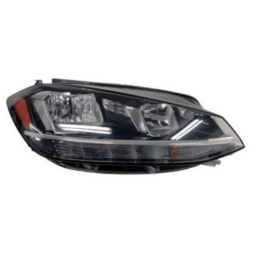 Headlight Assembly Composite Right Halogen for Volkswagen Golf Golf Alltrack Golf SportWagen GTI