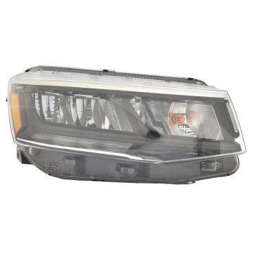 Headlight Assembly Composite Right w/o Adaptive Headlamps CAPA for Volkswagen Taos 2022-2024