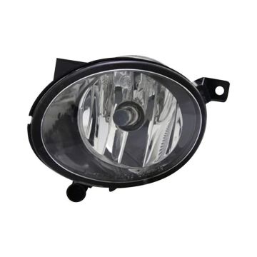Fog Light Assembly Left w/Lens Shield for Volkswagen Golf Jetta