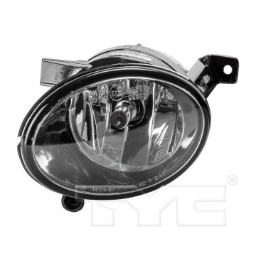 Fog Light Assembly Left w/o Lens Shield for Volkswagen Tiguan 2012-2017