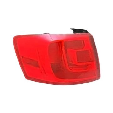 Tail Light Assembly Left Outer Halogen w/o Rear Fog Lamp for Volkswagen Jetta 2011-2018