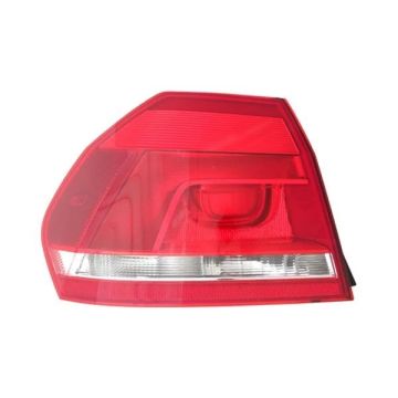 Tail Light Assembly Left Outer CAPA for Volkswagen Passat 2012-2015