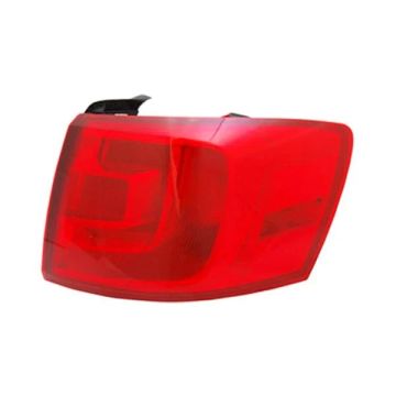 Tail Light Assembly Right Outer Halogen w/o Rear Fog Lamp for Volkswagen Jetta 2011-2018