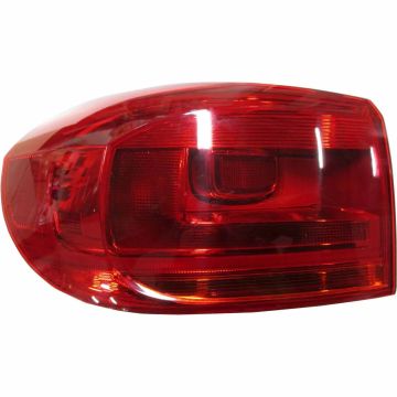 Tail Light Assembly Right Outer From 9-6-11 CAPA for Volkswagen Tiguan 2012-2017