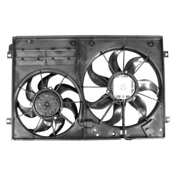 Engine Cooling Fan Assembly Diesel Engine Motor/Blade/Shroud Assembly Gen 5 for Volkswagen Golf Jetta