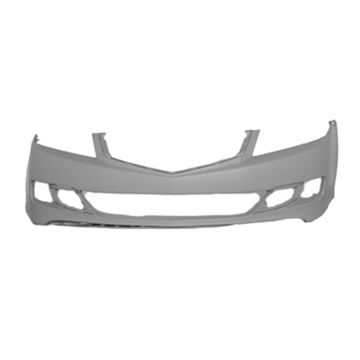 Bumper Cover Front Primed for Acura TSX 2006-2008