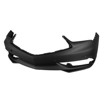 Bumper Cover Front w/o Headlamp Washer w/Parking Sensors BASE/ADVANCE/ELITE/TECHNOLOGY PKG Primed CAPA for Acura TLX 2018-2020
