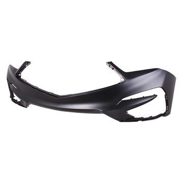 Bumper Cover Front w/o Headlamp Washers w/o Parking Sensors Primed CAPA for Acura RDX Base 2019-2021