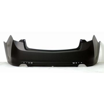 Bumper Cover Rear Primed CAPA for Acura TSX Sedan Base 2009-2014