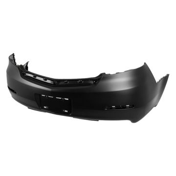 Bumper Cover Rear w/o Parking Assist Primed CAPA for Acura TL 2012-2014