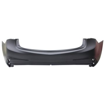 Bumper Cover Rear w/o Parking Sensors BASE/ADVANCE/ELITE/TECHNOLOGY PKG Primed CAPA for Acura TLX 2018-2020