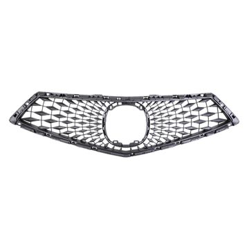 Grille Assembly w/o Surround View Camera Dark Gray for Acura RDX 2022-2024