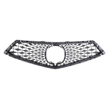 Grille Assembly w/Surround View Camera Dark Gray CAPA for Acura RDX 2019-2023