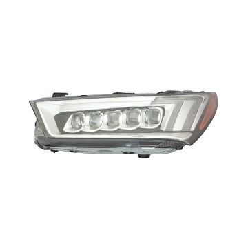 Headlight Assembly Composite Left LED w/o A-Spec Pkg w/o Auto Level Control CAPA for Acura MDX 2017-2020