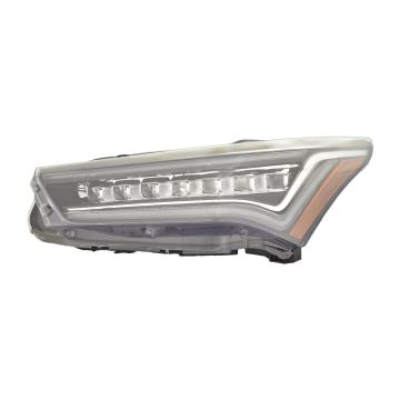 Headlight Assembly Composite Left w/o Adaptive Headlamps CAPA for Acura RDX A-Spec Base SH-AWD 2019-2024