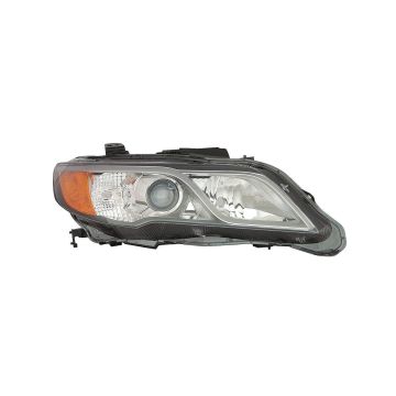Headlight Assembly Composite Right HID w/High-Beam Bulb w/Signal Lamp No HID Components CAPA for Acura RDX 2013-2015