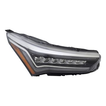 Headlight Assembly Composite Right LED w/o Adaptive Headlamps CAPA for Acura RDX Base Tech 2019-2021