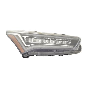 Headlight Assembly Composite Right w/o Adaptive Headlamps CAPA for Acura RDX A-Spec Base SH-AWD 2019-2024