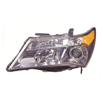 Headlight Lens Housing Left Sport Pkg CAPA for Acura MDX 2007-2009