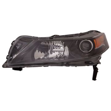 Headlight Lens Housing Left CAPA for Acura TL 2012-2014