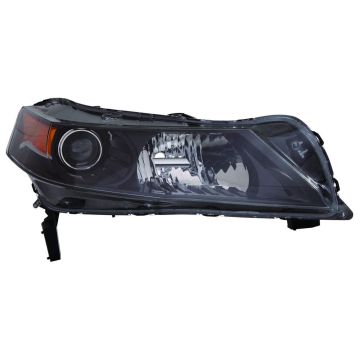 Headlight Lens Housing Right CAPA for Acura TL 2012-2014