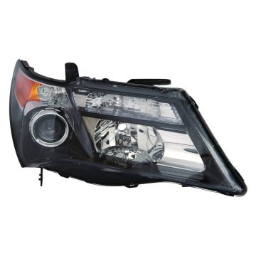 Headlight Lens Housing Right HID CAPA for Acura MDX Base 2010-2013